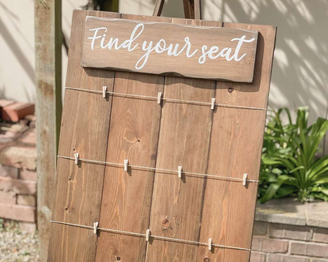 Wedding Portrait Table Plan • Little Wootton