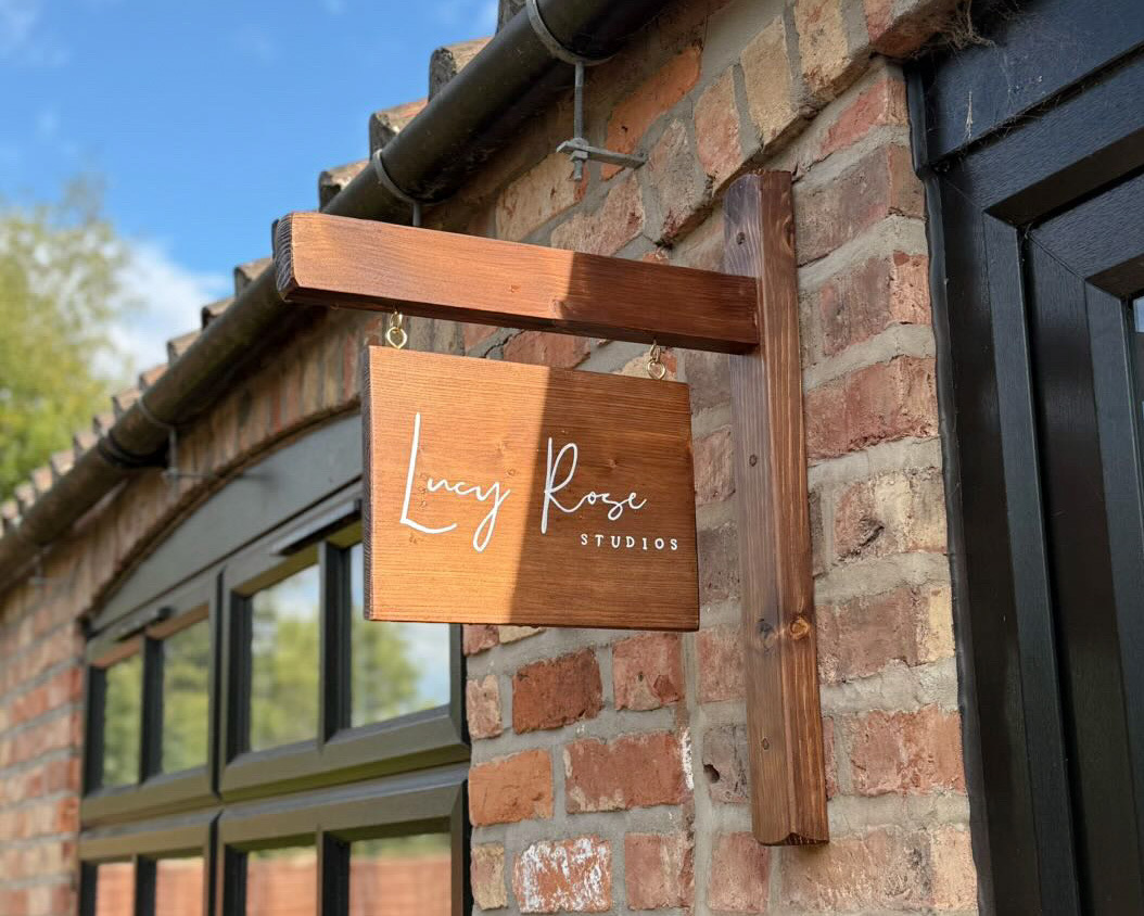 Hanging Swing Sign • Little Wootton